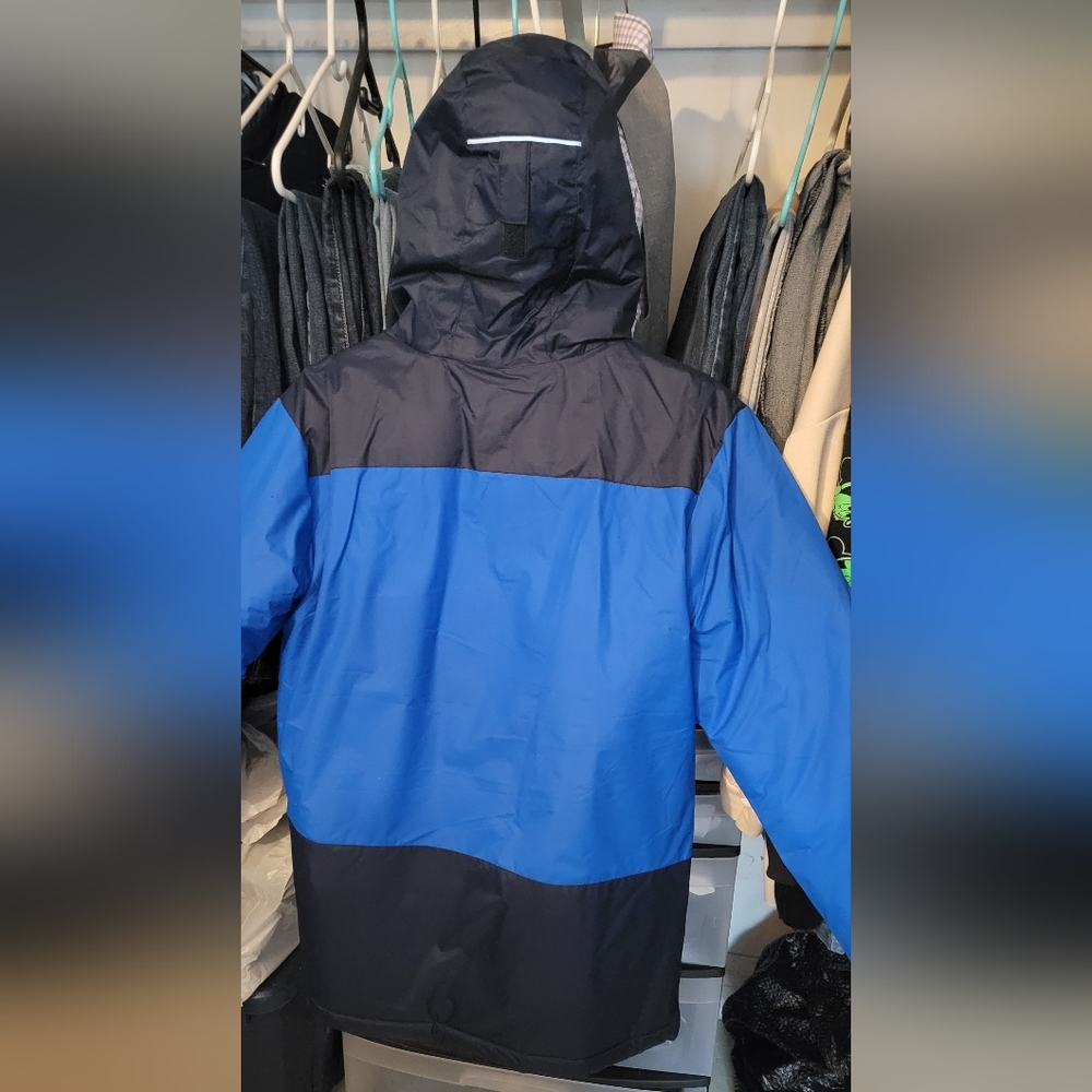 Boys Columbia fleece lined jacket/coat Size L